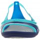 Sandały Crocs Isabella Huarache Flat W Cerulean Blue 202463-405 - małe zdjęcie