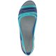 Sandały Crocs Isabella Huarache Flat W Cerulean Blue 202463-405 - małe zdjęcie