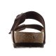 Klapki Birkenstock Arizona Dark Brown 051703 - małe zdjęcie