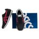 Buty Asics Curreo GS C6B3N 9026 Black/Burgundy - małe zdjęcie