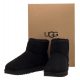 Buty UGG W Classic Mini II 1016222 W/BLK - małe zdjęcie