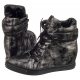 Sneakersy Carinii Srebrne/Nikiel B3733 - małe zdjęcie