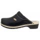 Drewniaki Buxa Supercomfort Czarne FPU10 - małe zdjęcie