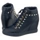 Sneakersy Carinii Granatowe B3028/P - małe zdjęcie