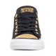Trampki Converse CT All Star OX 555815C Black/Gold - małe zdjęcie